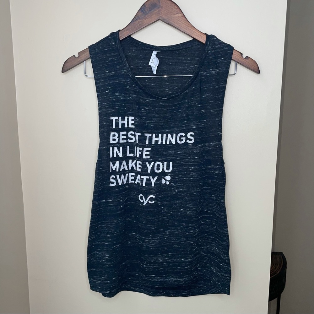 Black Workout tank